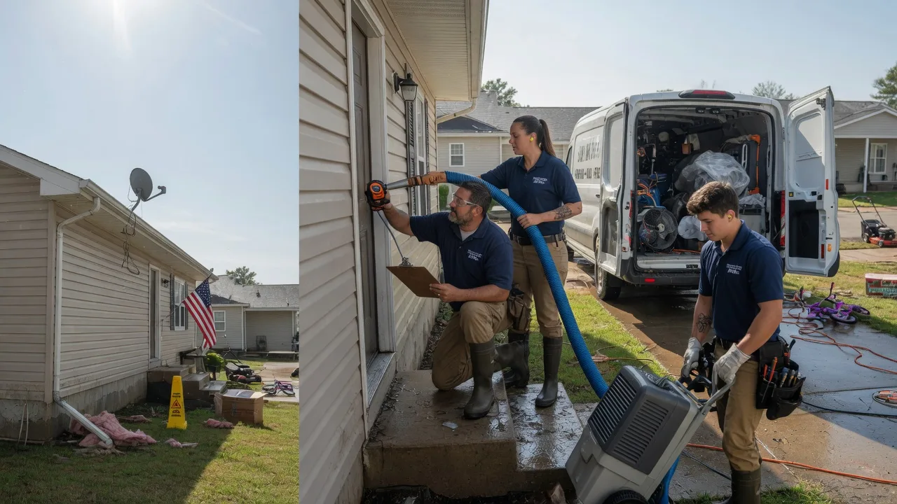 Ceiling Water Damage Restoration in Mountain Home, NC near me
